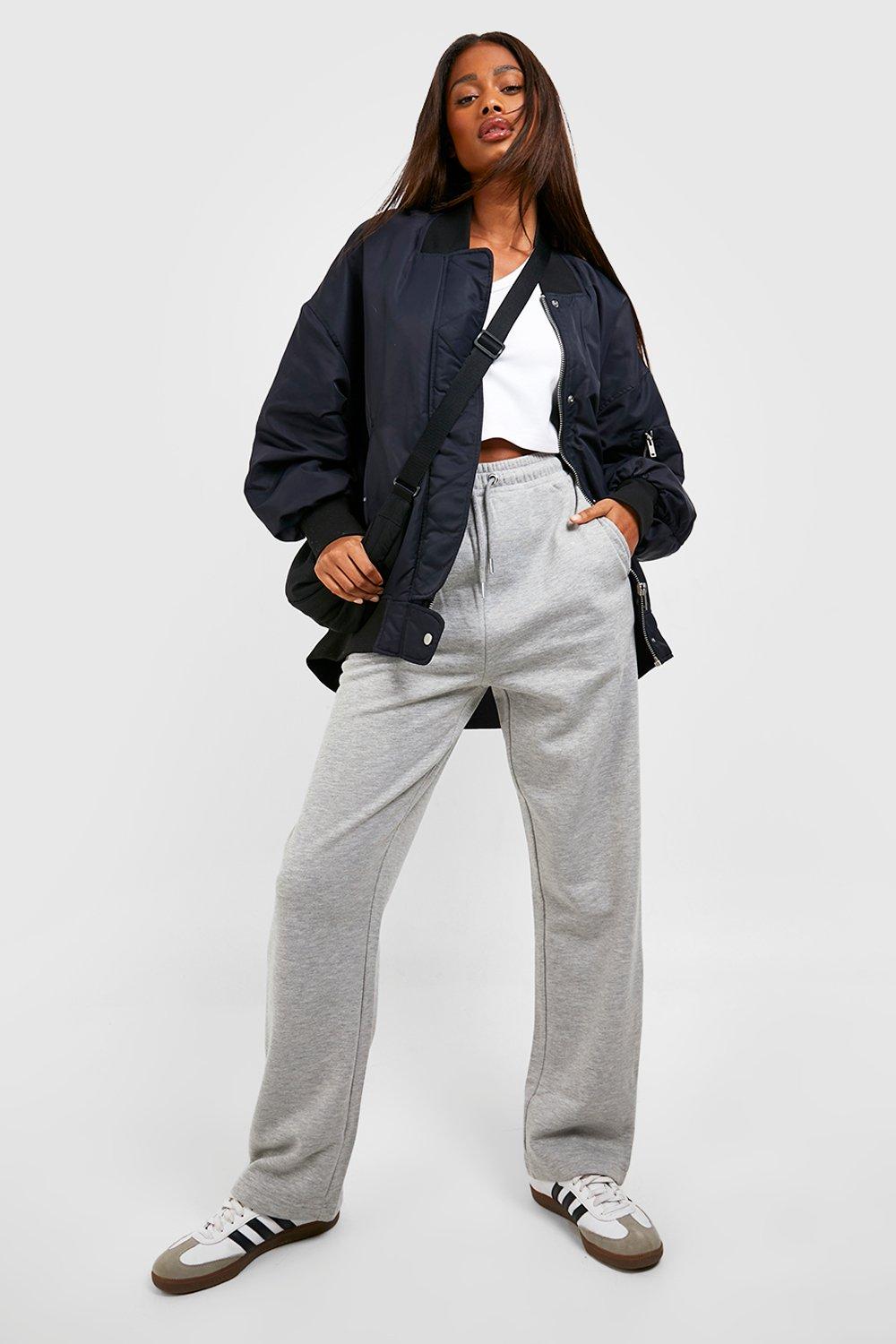 Straight Leg Jogger | boohoo